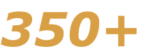 350+